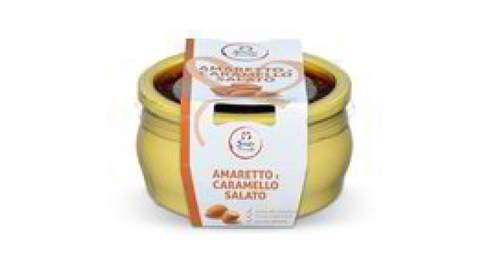 Dessert amaretto e caramello salato