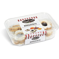 Biscotti margherite alla ciliegia e albicocca