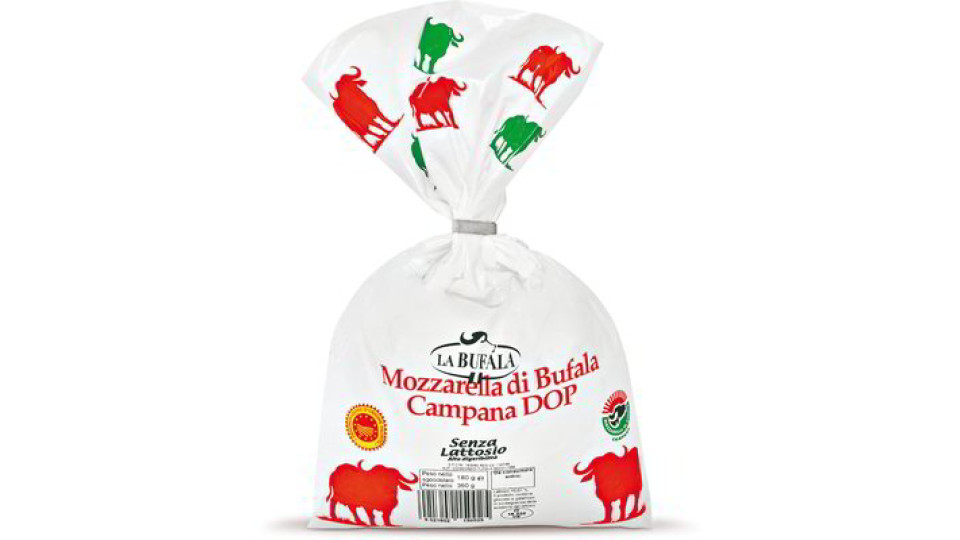 Mozzarella di Bufala Campana D.O.P. senza lattosio