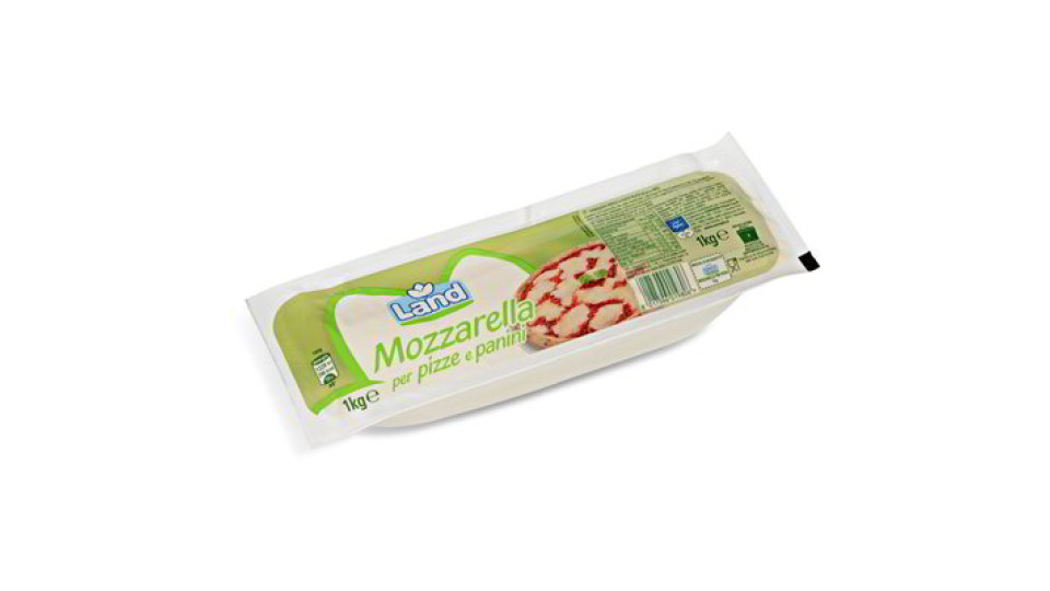 Mozzarella per pizze e panini