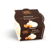Burrata con burro al tartufo bianco