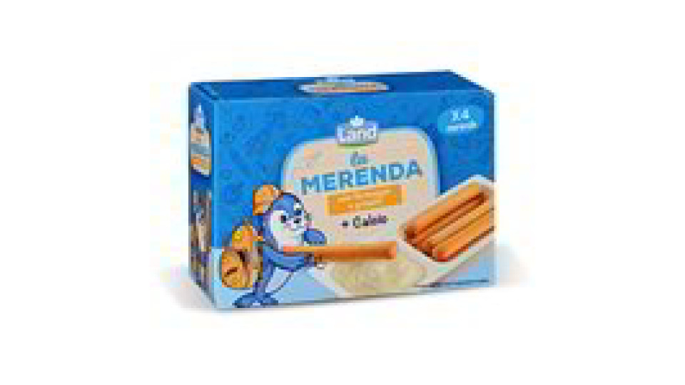 Snack merenda formaggio e grissini