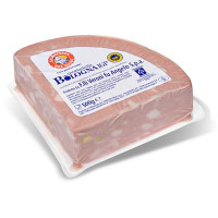 Trancio di mortadella con pistacchio