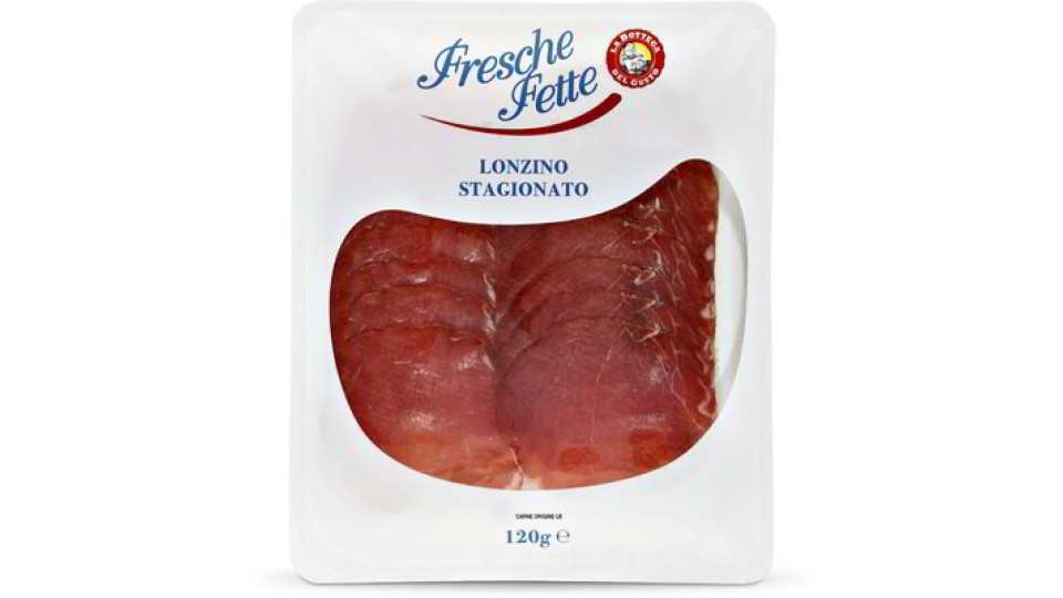 Lonzino stagionato a fette
