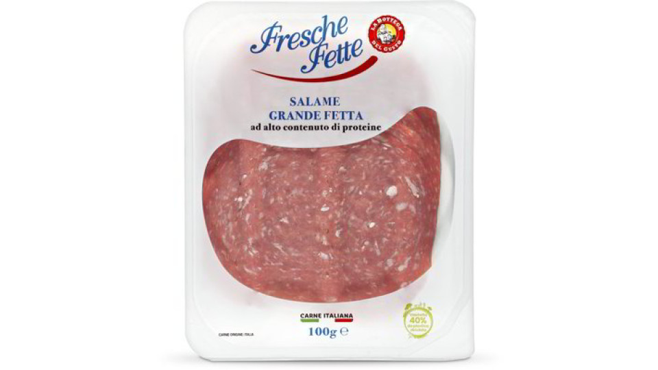 Salame grande fetta