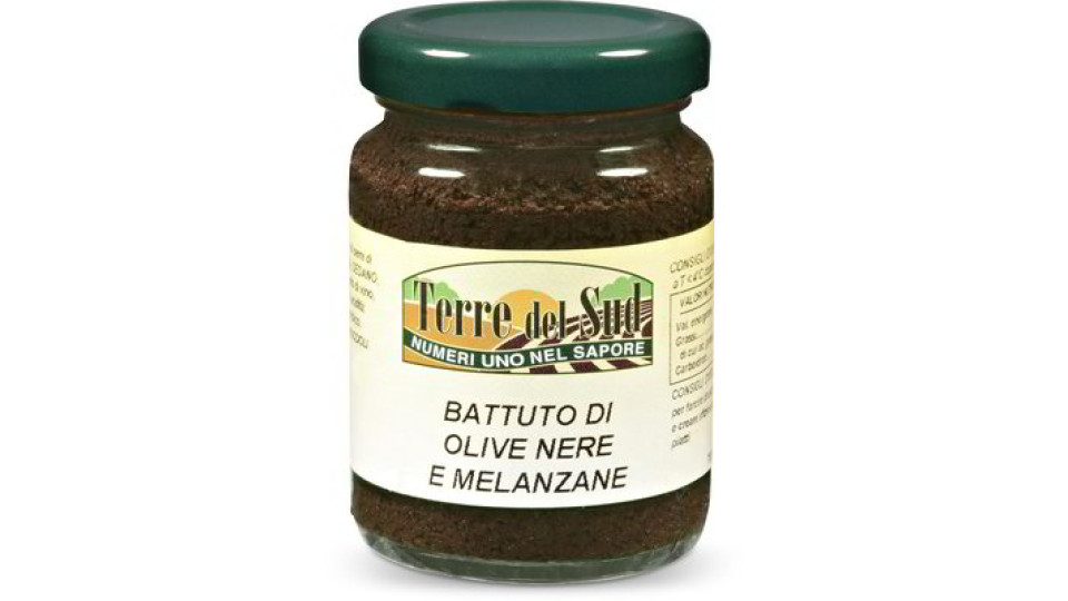 Battuto di olive nere e melanzane