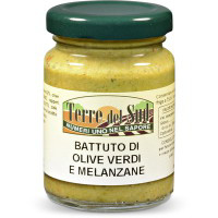 Battuto di olive verdi e melanzane