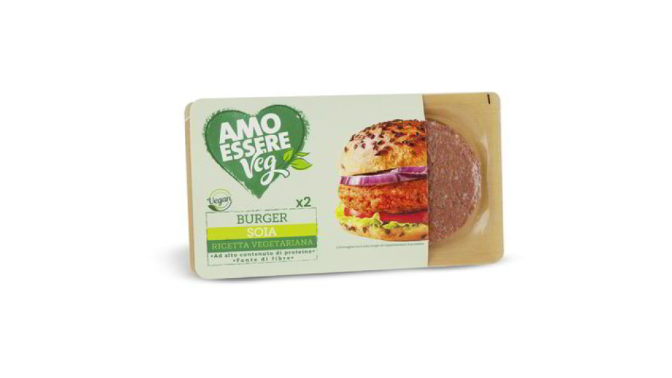 Burger di soia 2 pezzi