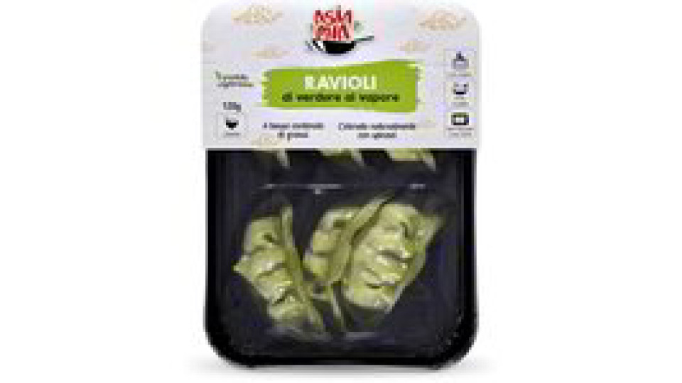 Ravioli di verdure al vapore