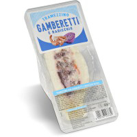 Tramezzino gamberetti e radicchio
