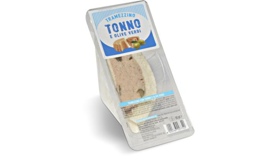 Tramezzino tonno e olive verdi
