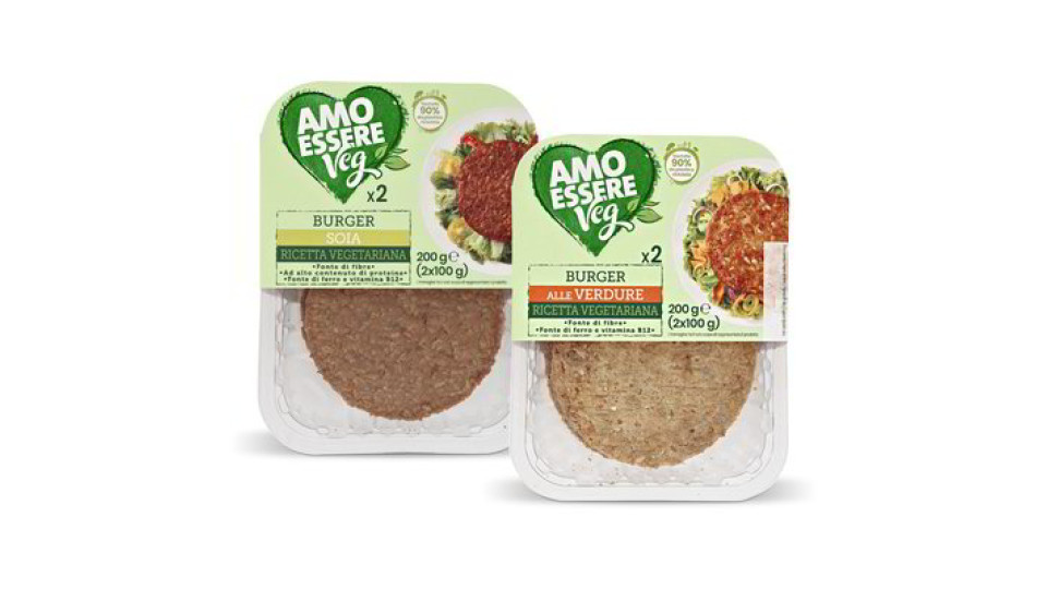 Burger soia / alle verdure