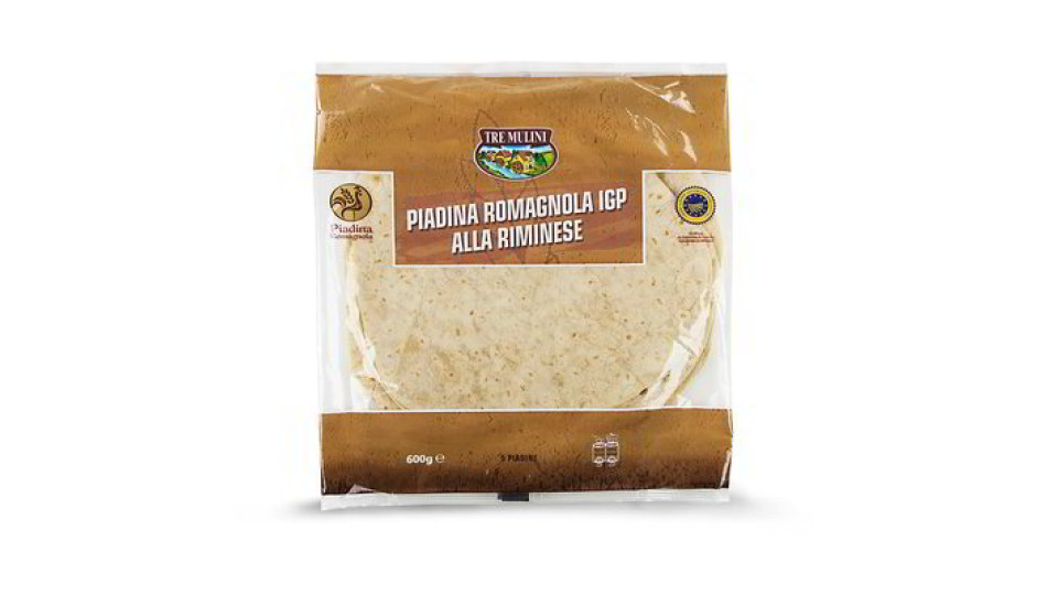 Piadina romagnola IGP alla riminese