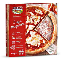Pizze margherita fresche 3 pezzi
