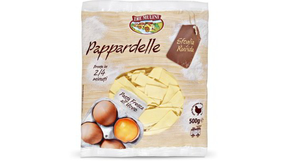 Pappardelle fresche all'uovo