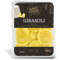 Girasoli con ricotta e scorzette di limoni di Sicilia