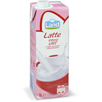 Latte intero UHT a lunga conservazione omogeneizzato
