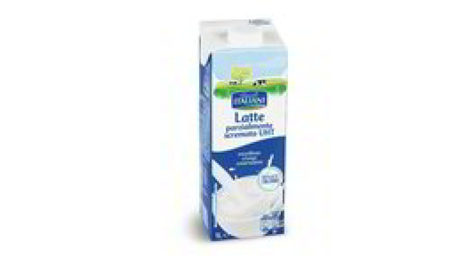 Latte parzialmente scremato UHT a lunga conservazione