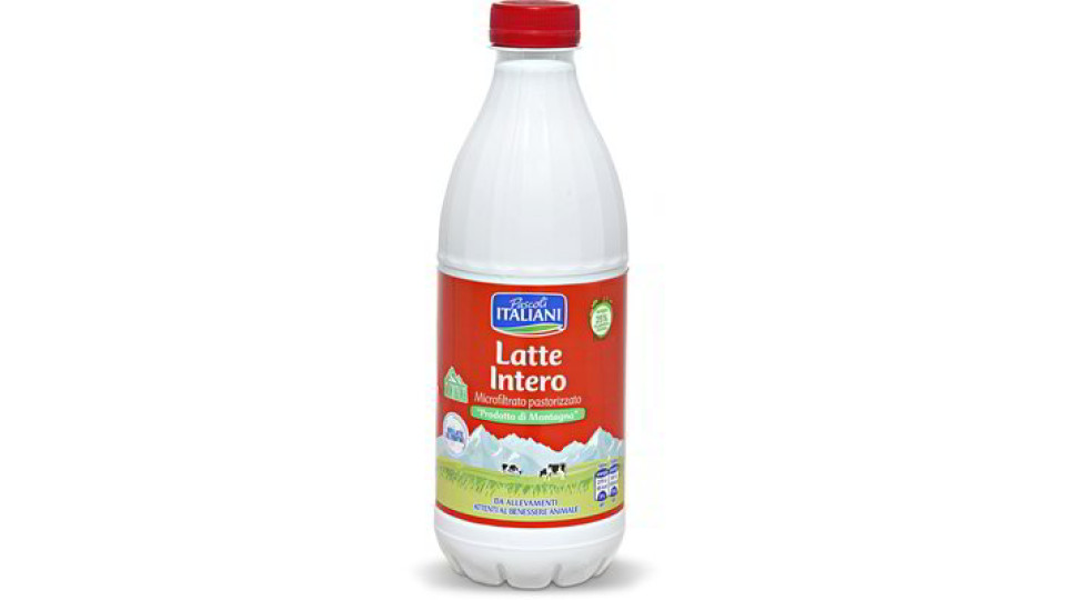 Latte intero fresco microfiltrato pastorizzato