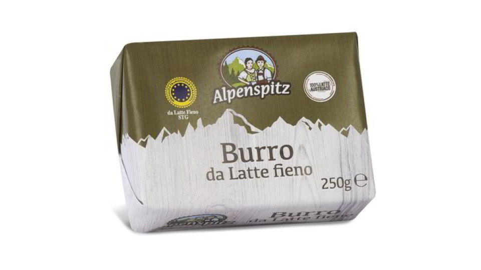 Burro da latte fieno