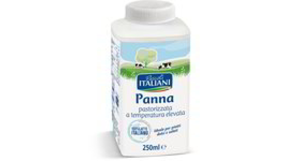 Panna pastorizzata a temperatura elevata