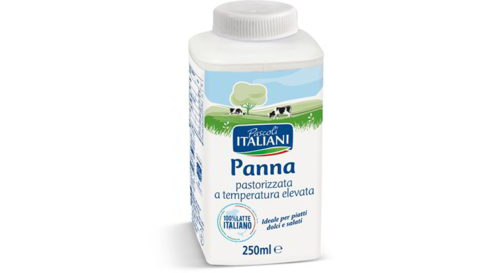 Panna pastorizzata a temperatura elevata