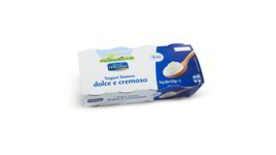 Yogurt bianco intero dolce e cremoso
