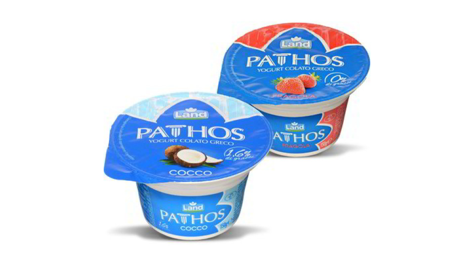 Yogurt greco cocco 1,6% grassi / fragola 0% grassi