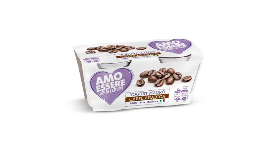 Yogurt magro caffè arabica senza lattosio