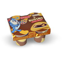 Budino cacao e vaniglia