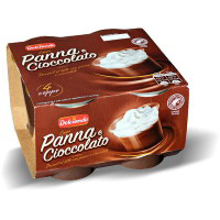 Dessert coppa panna e cioccolato