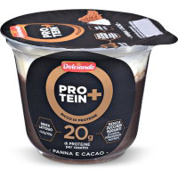 Coppa panna e cacao proteica