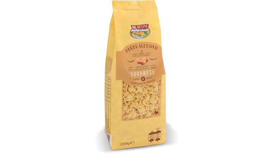 Pasta all'uovo farfalline per minestra
