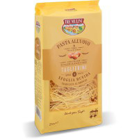 Pasta all'uovo taglierini sfoglia ruvida