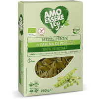 Mezze penne di farina di piselli