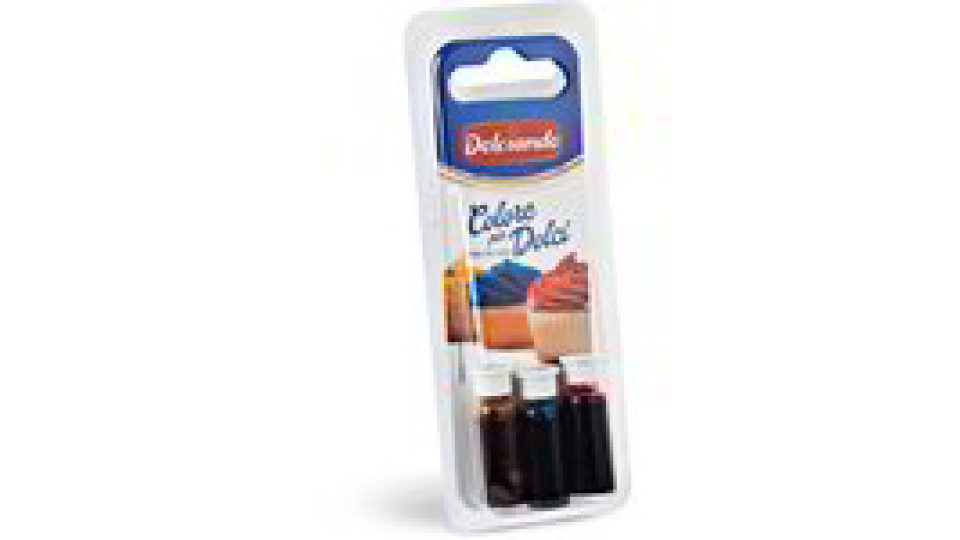 Coloranti per dolci 3 fiale