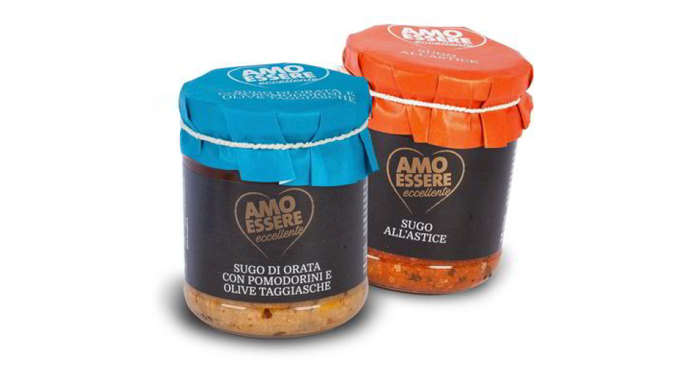 Sugo all'astice/di orata con pomodorini e olive taggiasche