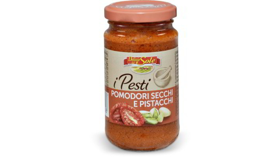 Pesto pomodori secchi e pistacchi