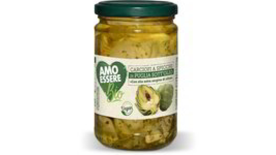 Carciofi a spicchi di Puglia sott'olio Bio