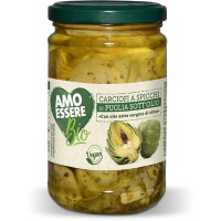 Carciofi a spicchi di Puglia sott'olio Bio