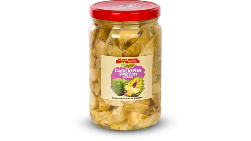 Carciofini spaccati sottolio