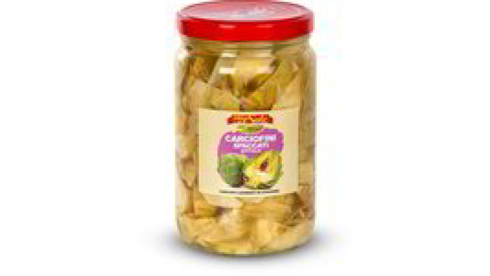 Carciofini spaccati sottolio