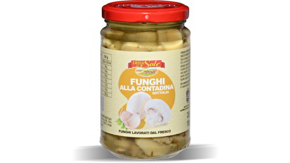 Funghi alla contadina sottolio