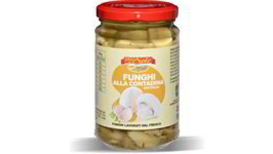 Funghi alla contadina sottolio