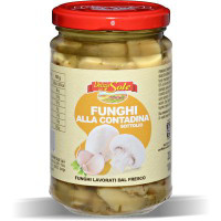 Funghi alla contadina sottolio
