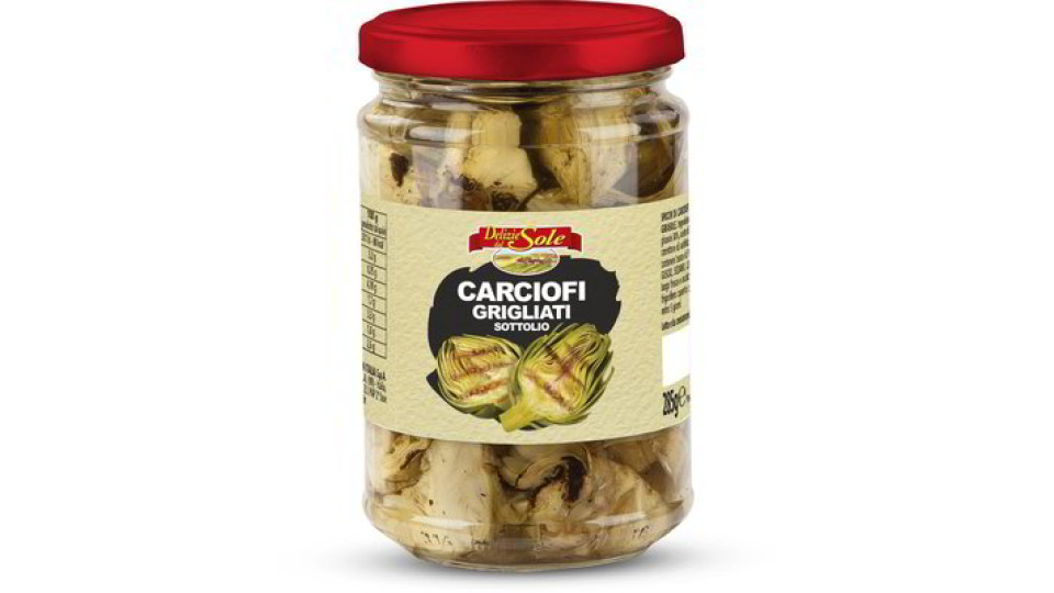 Carciofi grigliati sottolio