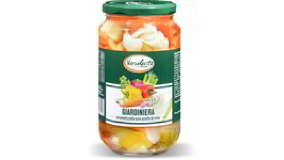 Giardiniera aromatizzata con aceto di vino