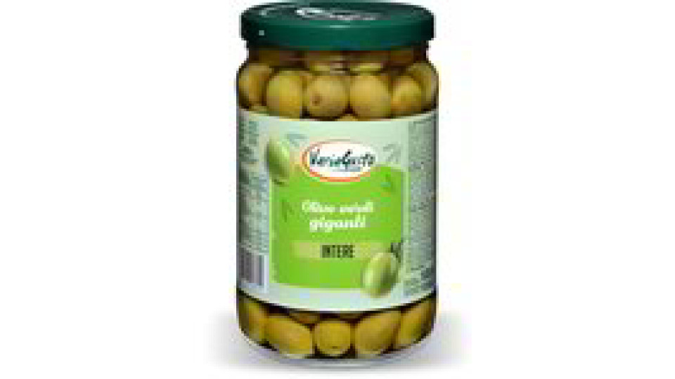 Olive verdi giganti intere