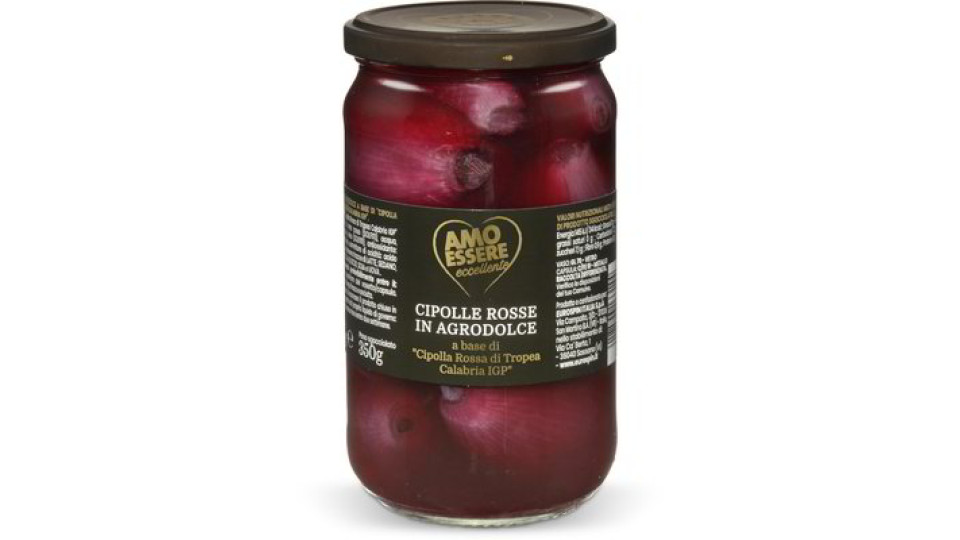 Cipolle rosse in agrodolce