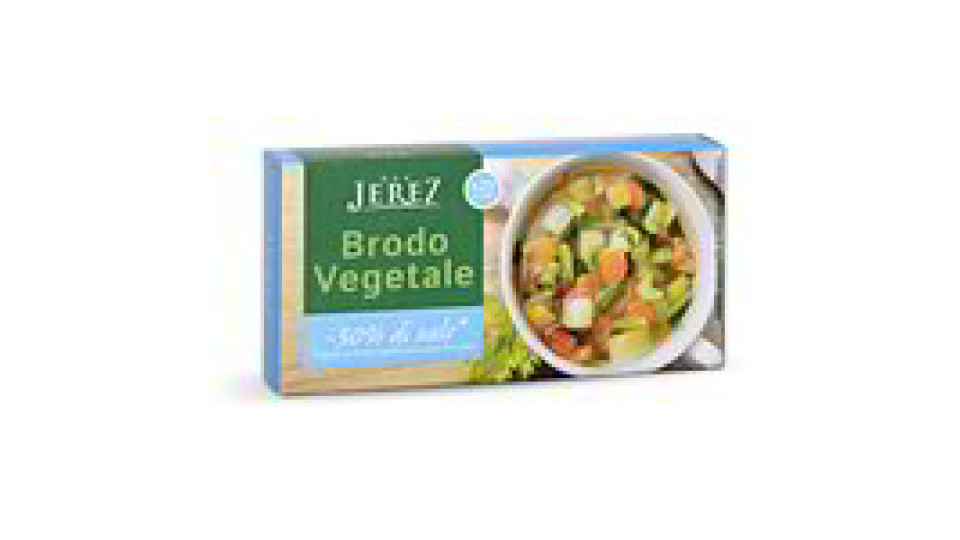 Dado vegetale per brodo con -30% di sale*